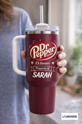 Dr Pepper Property of Your Name 40oz Tumbler