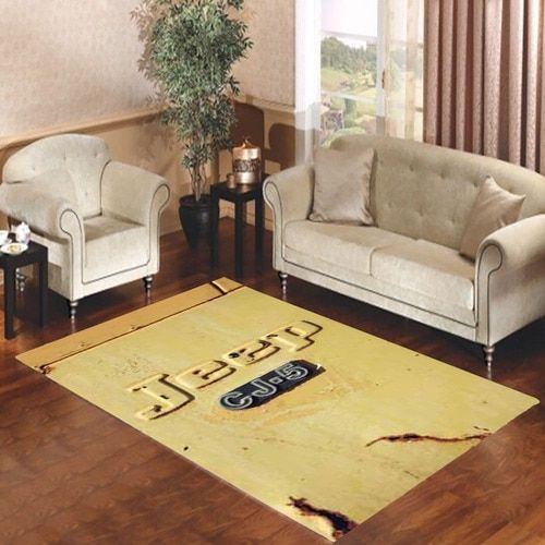 Jeep Cj5 Logo Living Room Carpet Rugs Area Rug For Living Room Bedroom Rug Home Decor TN1607261645