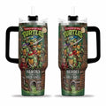 TMNT Sculpted 3D AOP 40oz Tumbler