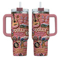 Dolly Parton 40Oz Tumbler With Handle, Dolly Parton Fan Gift, Dolly Memorial
