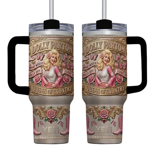 Dolly Parton YETI 40oz Tumbler