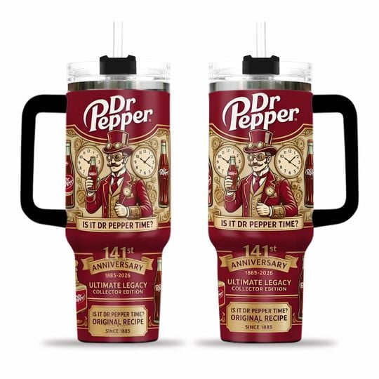 Dr Pepper 141St Anniversary Tumbler 40Oz