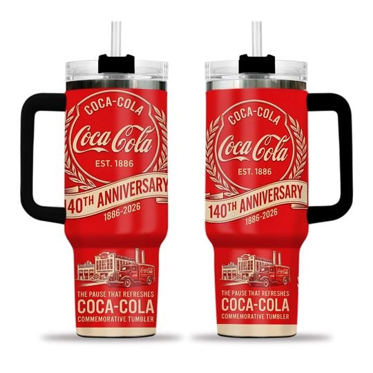 Drinks 140th Anniversary Commemorative AOP Tumbler 40oz