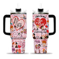 I Love Lucy 40oz Tumbler, Classic TV Show Fan Tumbler For Fan