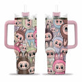 Labubu 40oz Tumbler, Travel Coffee Tumbler