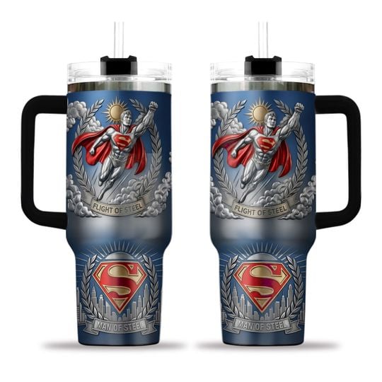 Man Flight Of Steel 40Oz Tumblers, No box