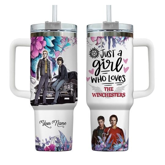 Supernatural 40oz Tumbler, Winchesters Supernatural Tumbler