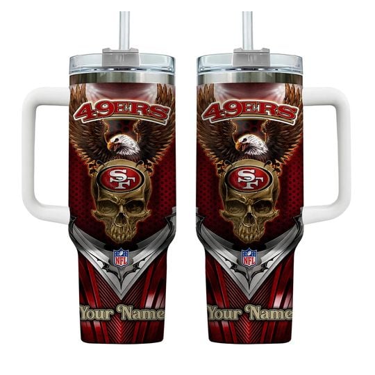 Francisco 49er Tumbler 40oz With Handle