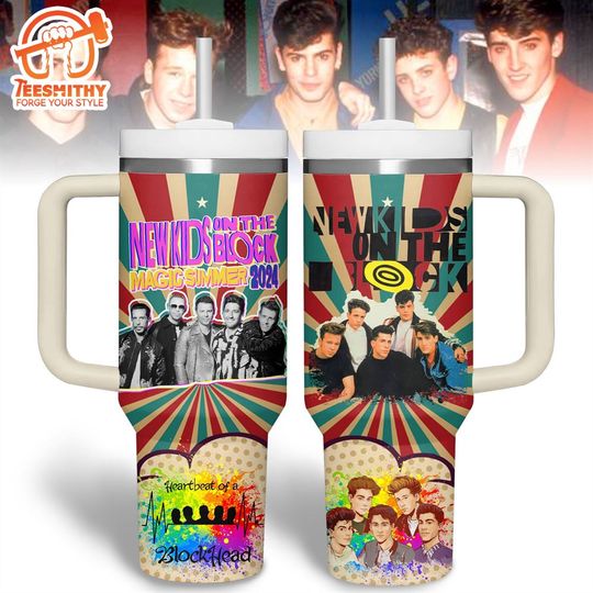 NK on The Block Music 40oz Tumbler