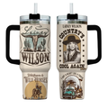Lainey Wilson Music Gift Tumbler 40oz with Handle