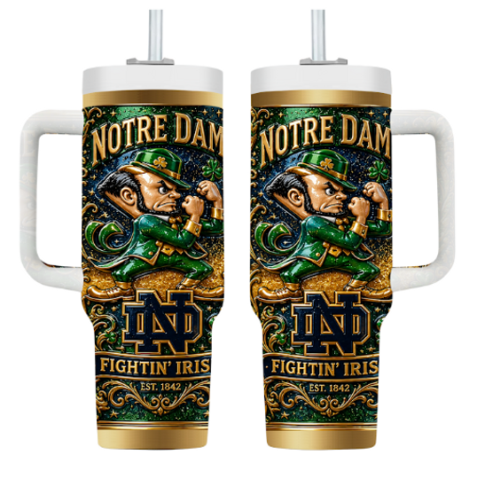 NDFI 40oz Tumbler With Handle TTNL