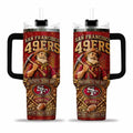 SF49 40oz Tumbler With Handle TTNL