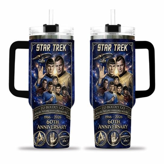 startrek2020 60th Anniversary AOP Tumbler 40oz
