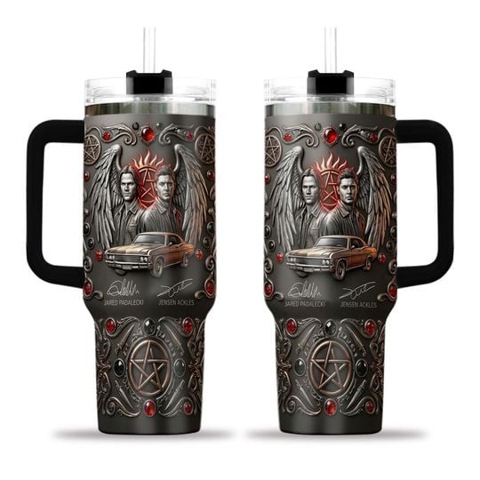 Supernatural Signature AOP Tumbler 40oz
