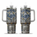 Tampa Bay Rays Clubhouse AOP 40oz Tumbler