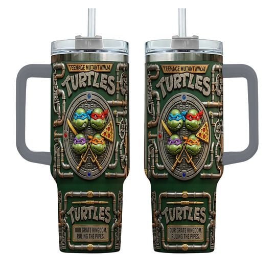 Teenage Mutant Ninja Turtles Tmnt Collectors Edition 40Oz Tumbler