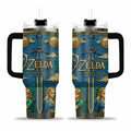 The Legend Of Zelda 40th Anniversary 1986-2026 40oz Tumbler With Handle