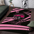 Jeep Girl Pink Edition Area Rug Bold Comic-Inspired Graphic Style TN1607261606