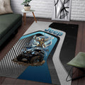 Jeep Libra Zodiac Area Rug Justice Angel Balance Scale Off Road Celestial Blue Style TN1607261555