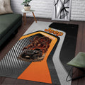 Jeep Capricorn Zodiac Area Rug Fiery Mountain Goat Off Road Beast Bold Flame Style TN1607261552