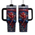 Unique Colorful 40oz Tumbler With Handle - Personalized Gifts